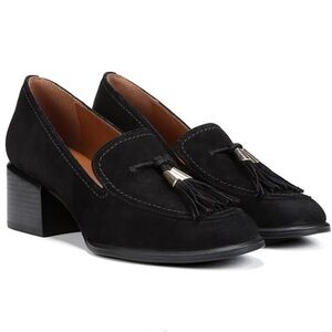 NATURALIZER Trixie Leather‎ Elegant Black Tassel Loafers for Women 8.5